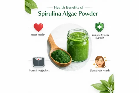 خواص پودر جلبک اسپیرولینا